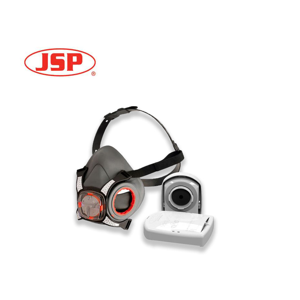 JSP Force 8 Half Face Mask with Typhoon Exhalation Valve
