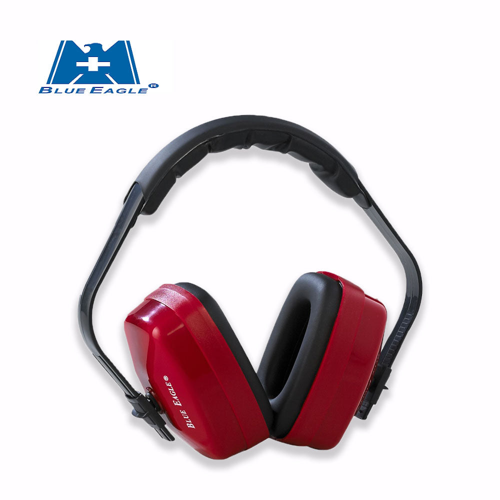 Blue Eagle Safety Works Earmuffs EM92RD NRR 24dB Red