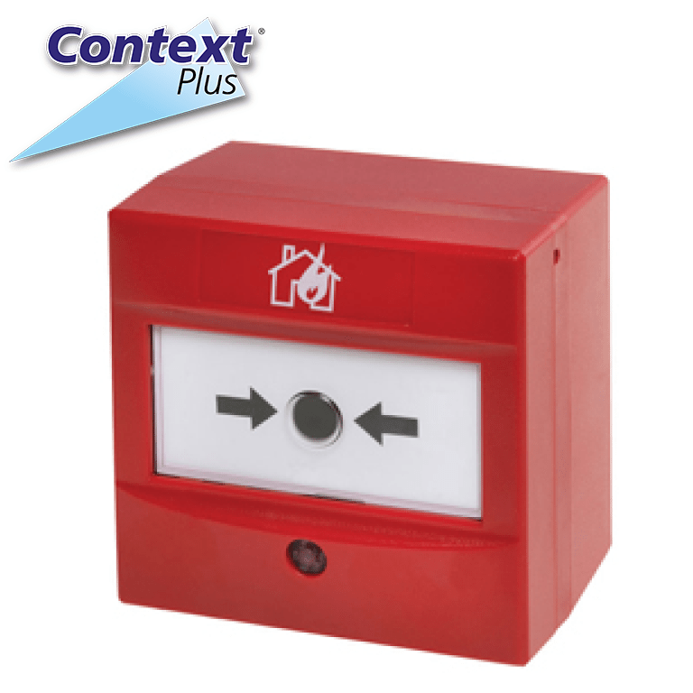 Context Plus Intelligent Addressable Resettable Manual Fire Call Point