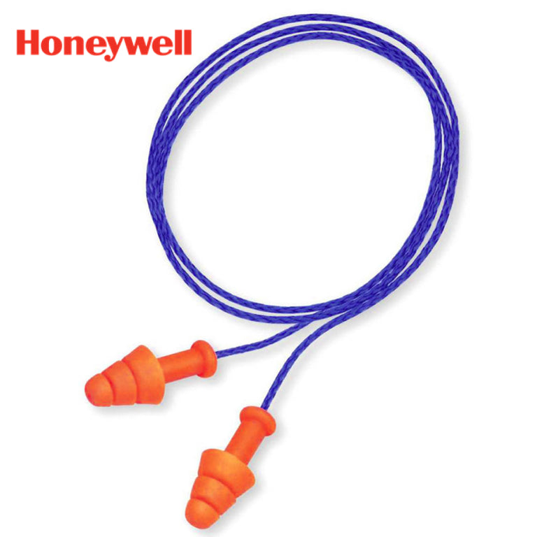 Honeywell Smart Fit R-01520 Reusable Corded Noise Reducing Earplugs