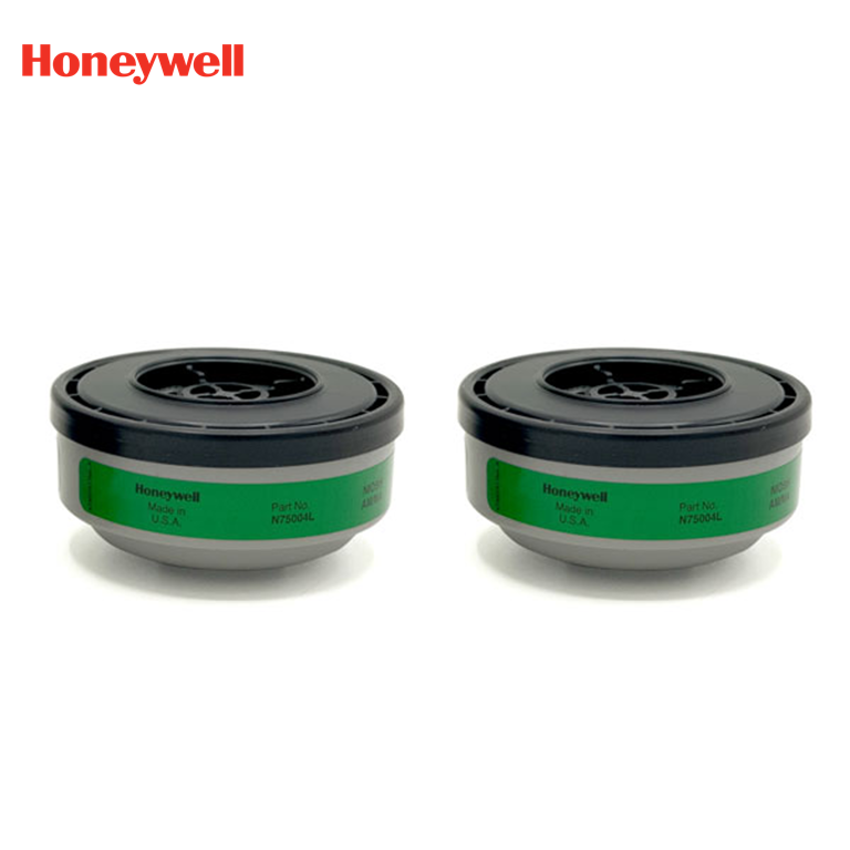 Honeywell N75004L Ammonia and Methylamine Respirator Cartridges Pack of 2