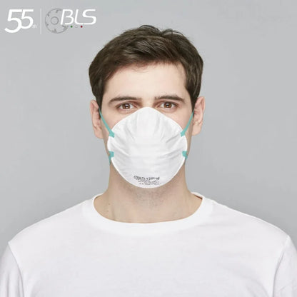 BLS 128BW FFP2 Valved Respirator Mask for Industrial Safety