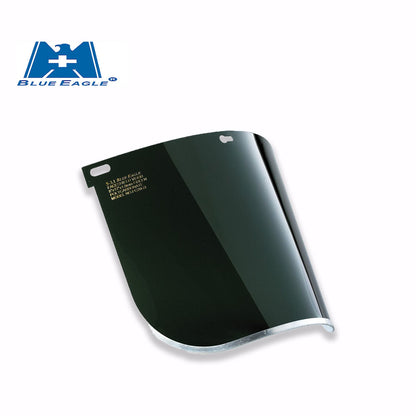 Blue Eagle B1YE Heavy Duty Industrial Face Shield with Browguard