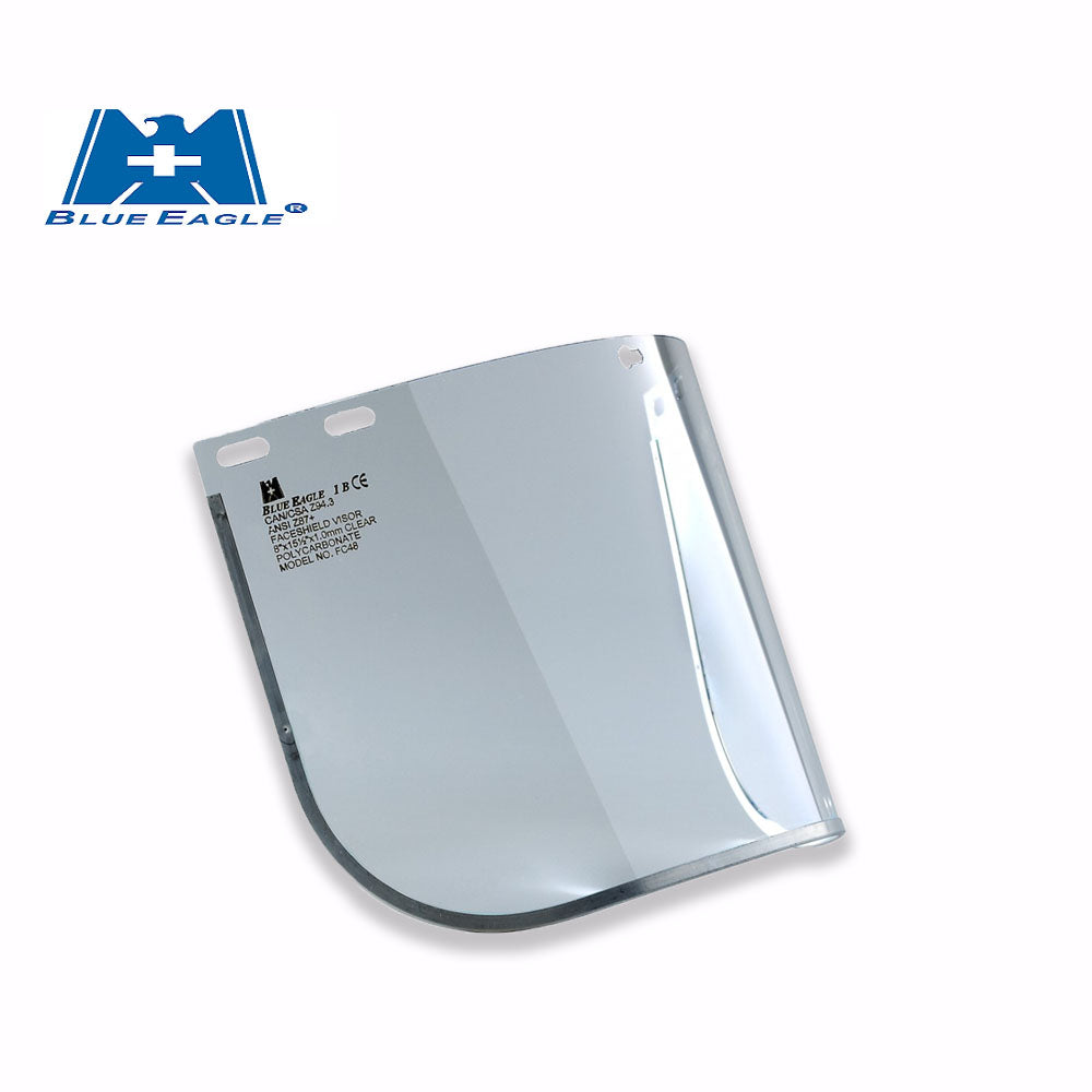 Industrial Polycarbonate Face Shield Visor FC-48 For Safety Protection