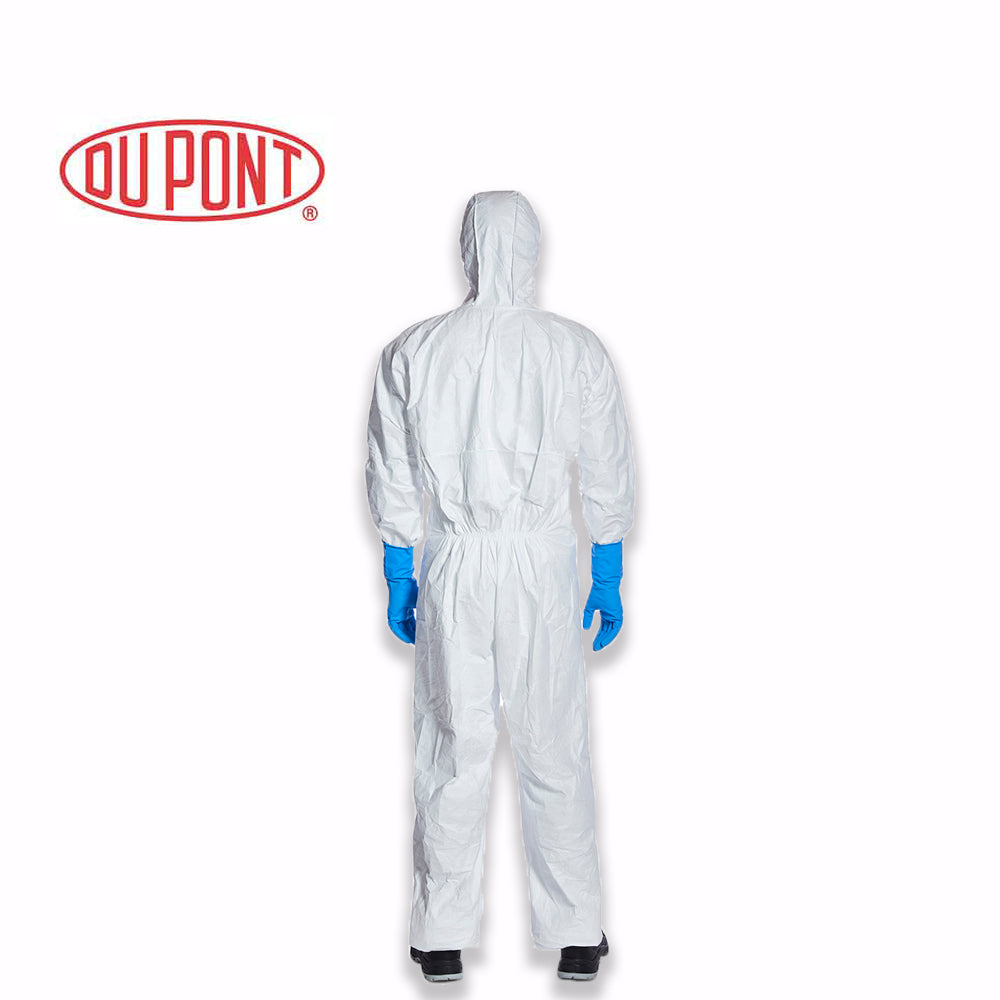 DuPont Tyvek Classic Xpert Disposable Chemical Suit Protective Coverall Hood
