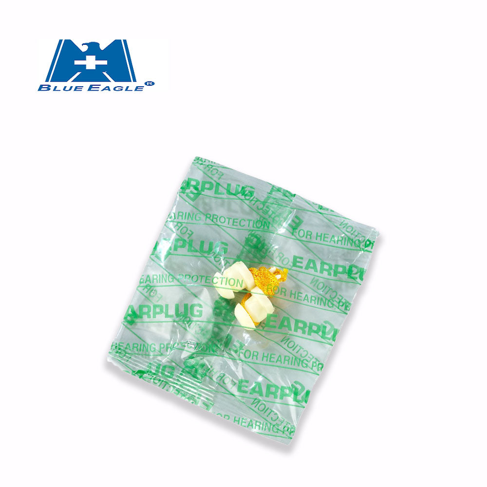 Blue Eagle NP35K Reusable PVC Earplugs SNR 26dB Hearing Protection