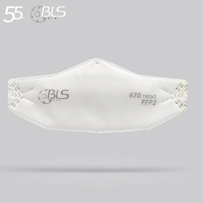 BLS 680 NEXT Reusable Half Face Respirator Industrial Safety Mask
