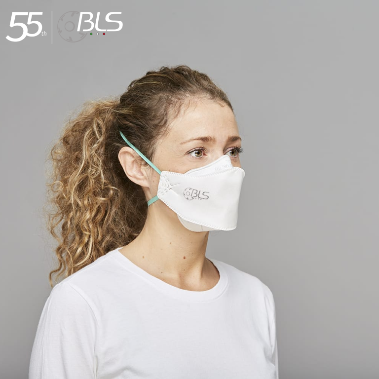 BLS 680 NEXT Reusable Half Face Respirator Industrial Safety Mask