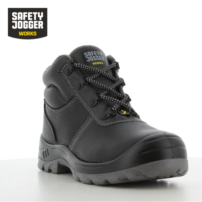 Safety Jogger Best Boy S3 Mid-Cut Steel Toe Work Boots