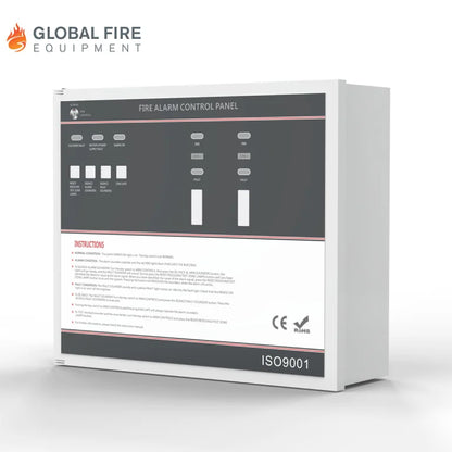 Global Fire CP100 4 Zone Conventional Fire Alarm Control Panel