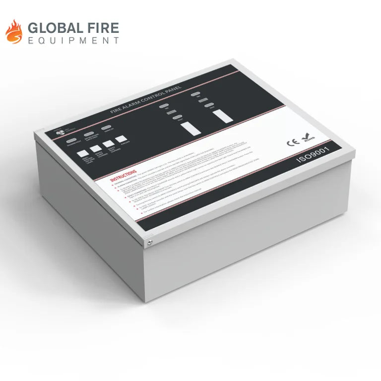 Global Fire CP100 6-Zone Conventional Fire Alarm Control Panel