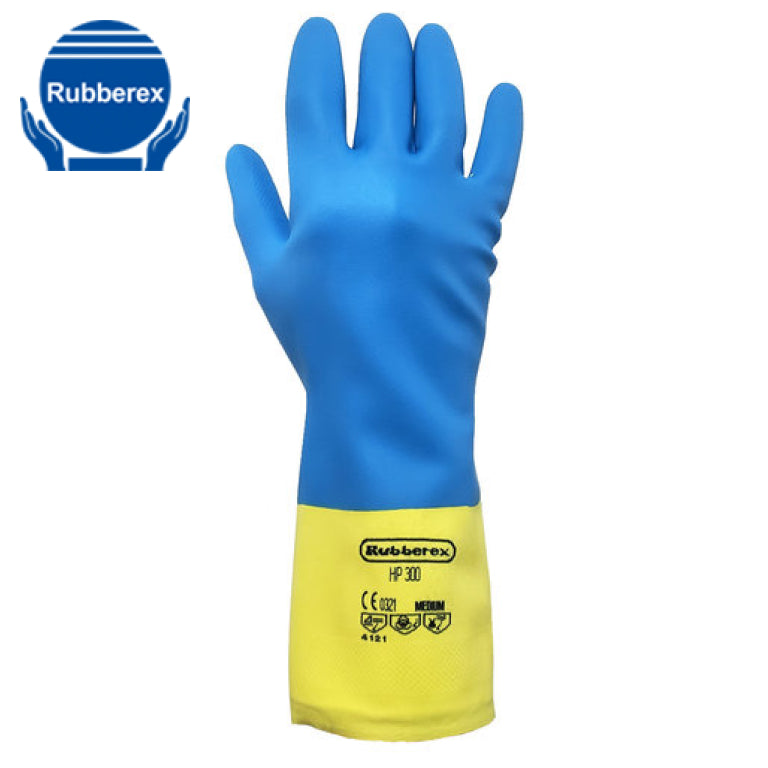 HEVEAPRENE HP 300 Heavy Duty Chemical Resistant Dual Layer Safety Gloves