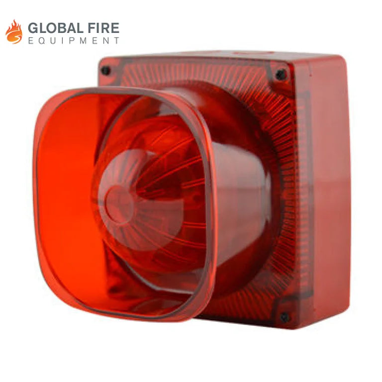 Asenware DC 24V Conventional Fire Alarm Strobe Sounder Siren