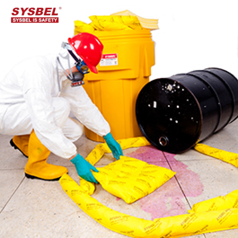 SYSBEL Waterproof Chemical Spill Kit Bag for Rapid Emergency Response