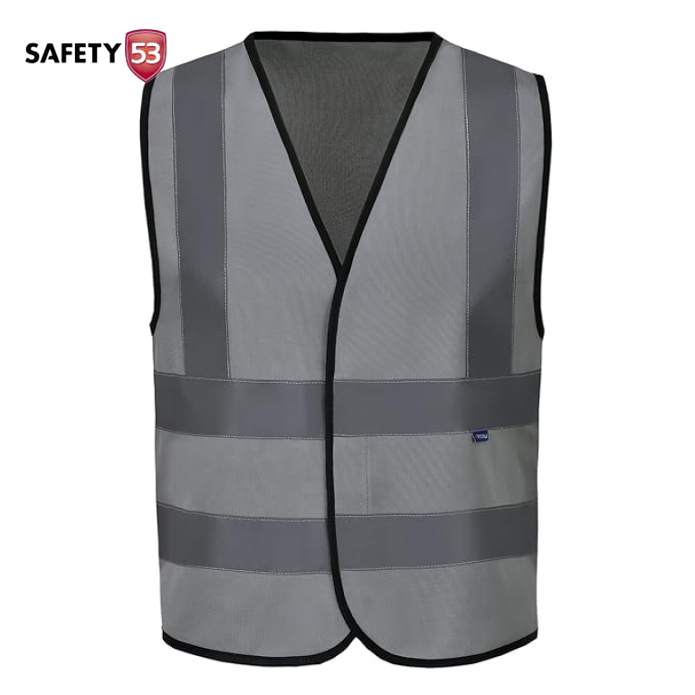 High Visibility 120 GSM Reflective Safety Vest with 360 Degree Protection