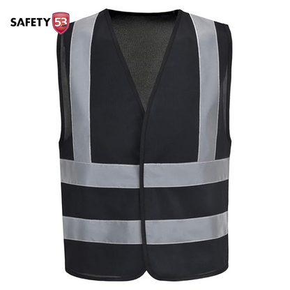 High Visibility 120 GSM Reflective Safety Vest for Construction Workers