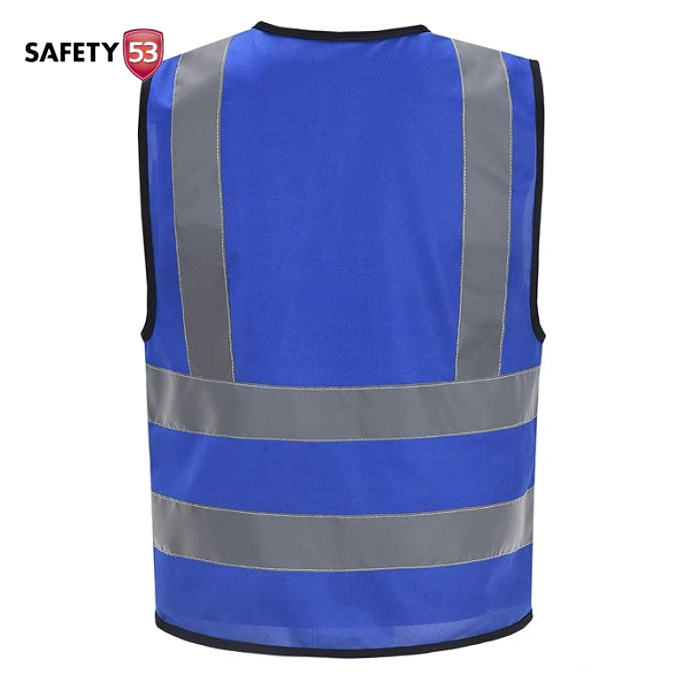 High Visibility 120 GSM Reflective Safety Vest for Work