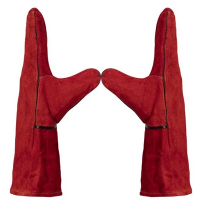 Premium Heat Resistant Cowhide Leather Welding Gloves for Metalwork