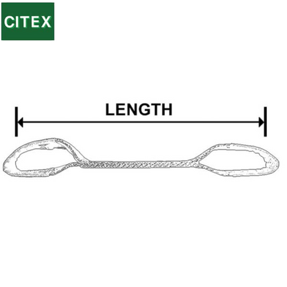 1 Ton Purple Polyester Flat Webbing Lifting Sling Strap