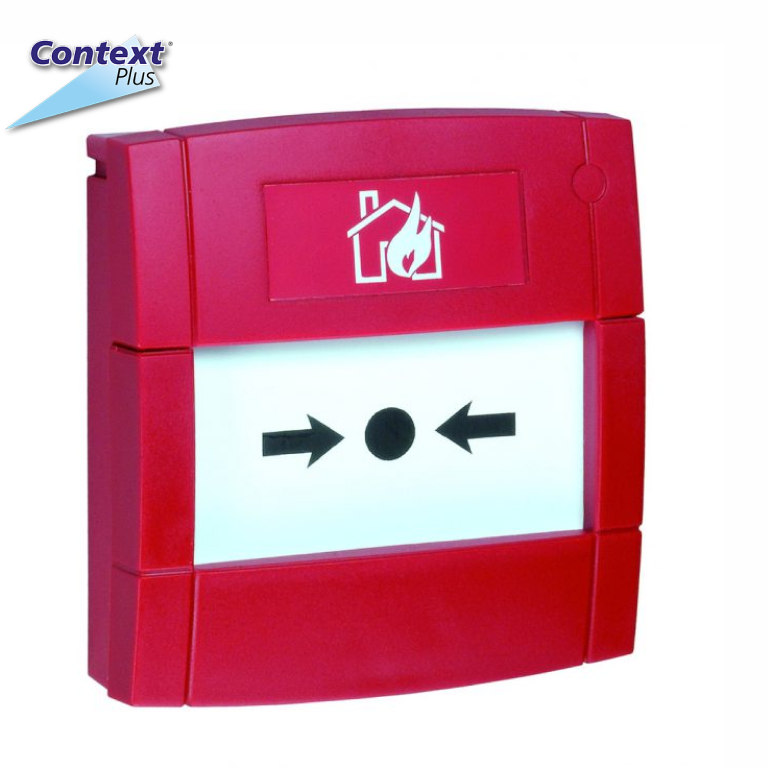 Resettable Conventional Fire Call Point with Protective Polycarbonate Cover