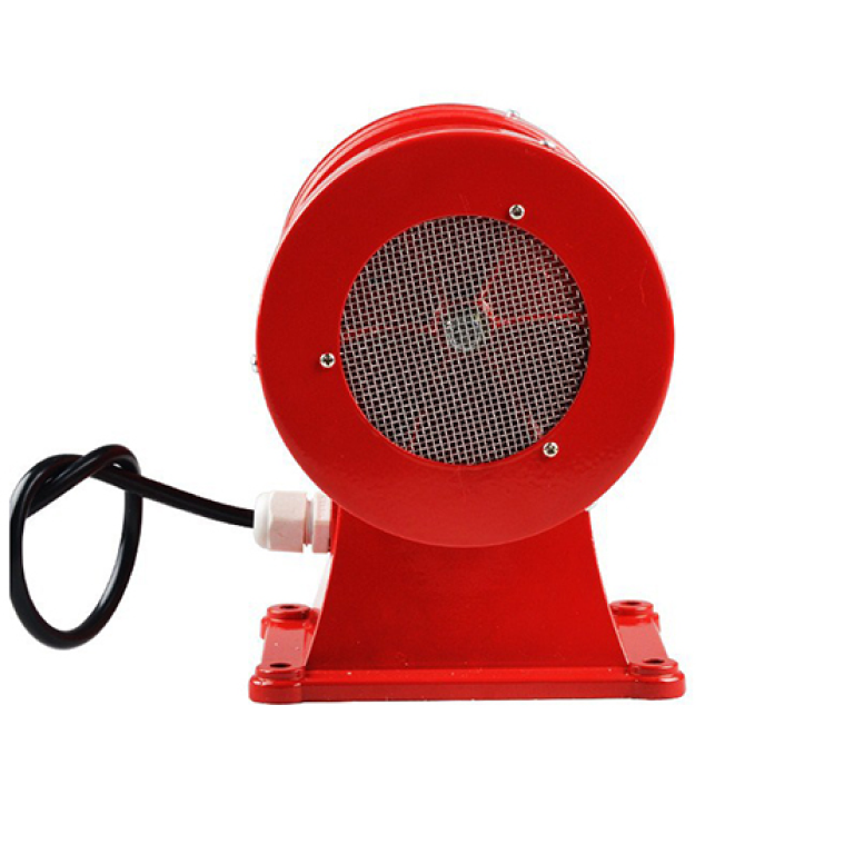 High Volume Industrial MS-490 Red Motor Siren 220V Alarm