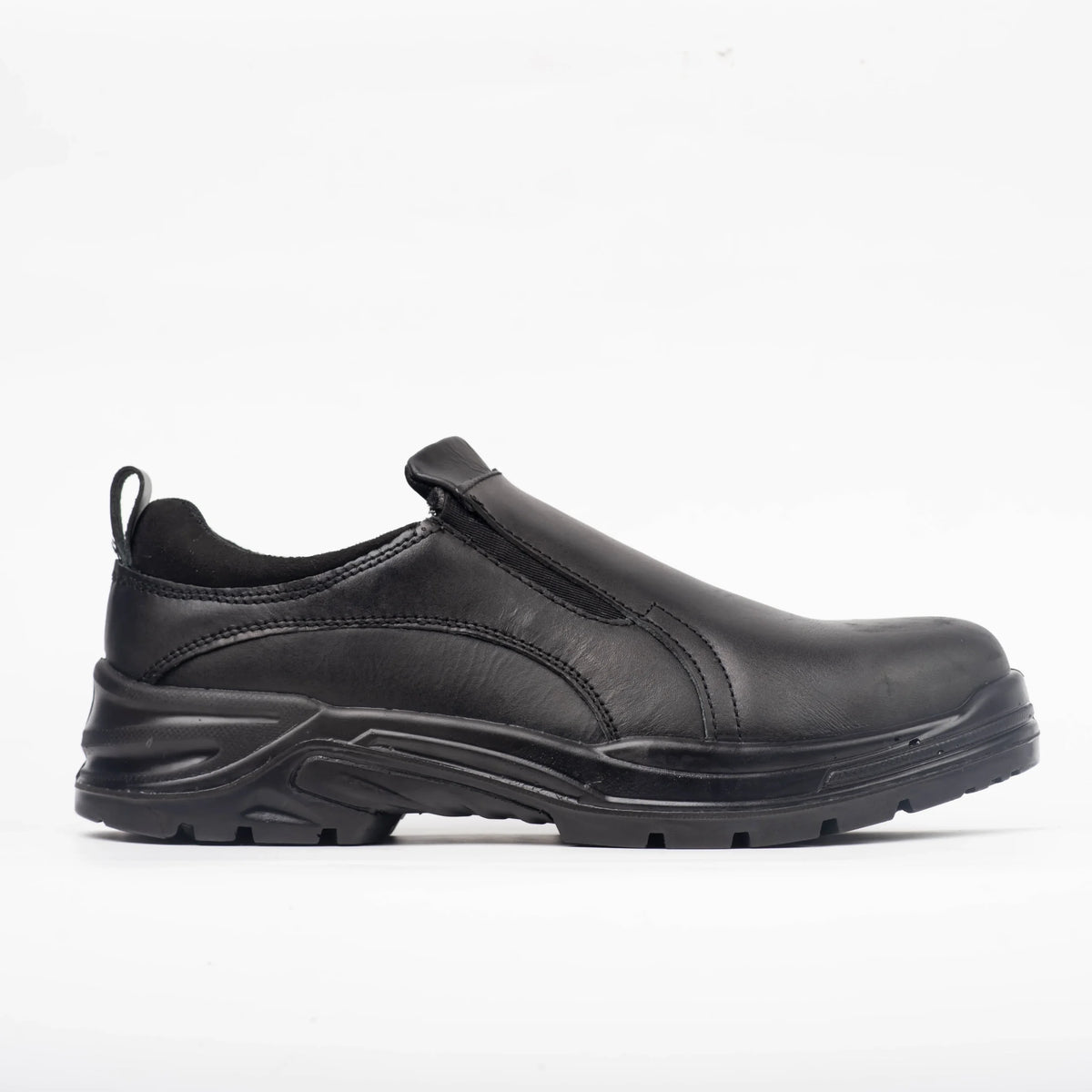 Protecto Steel Toe Genuine Leather Slip-On Professional Safety Shoes