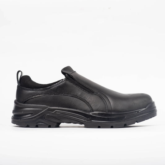 Protecto Steel Toe Genuine Leather Slip-On Professional Safety Shoes