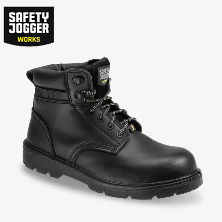 Safety Jogger X1100N S3 Mid-Cut Leather Metal-Free Safety Shoes