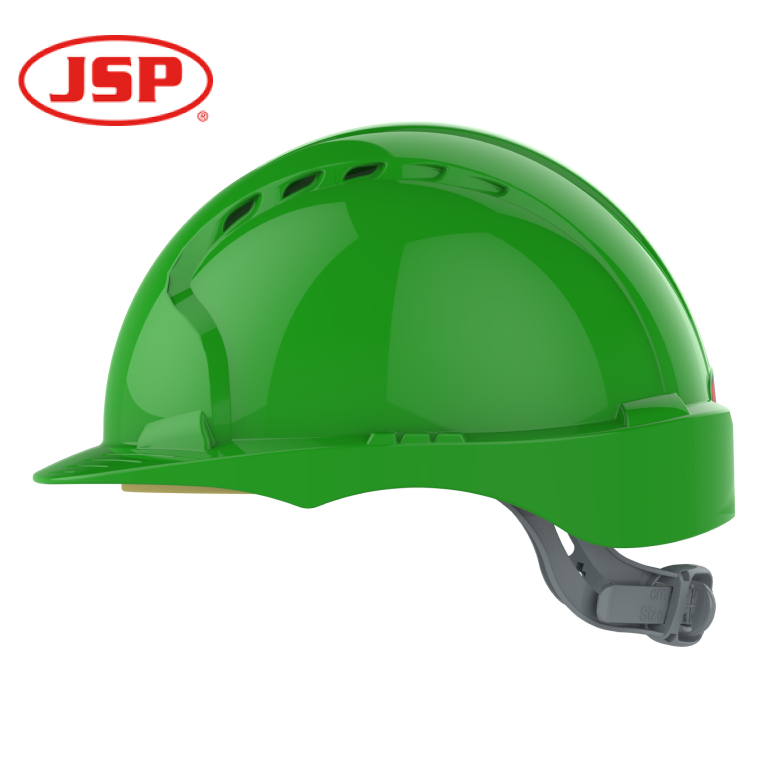 JSP EVO 2 Vented Safety Helmet with OneTouch Slip Ratchet