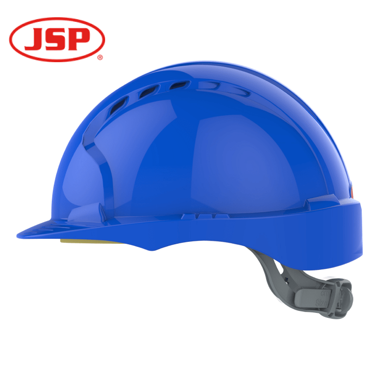 JSP EVO 2 Vented Safety Helmet with OneTouch Slip Ratchet