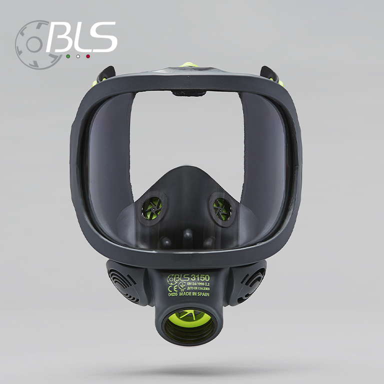 BLS 3000 Series Full Face Mask RD40 Universal Respirator Protection