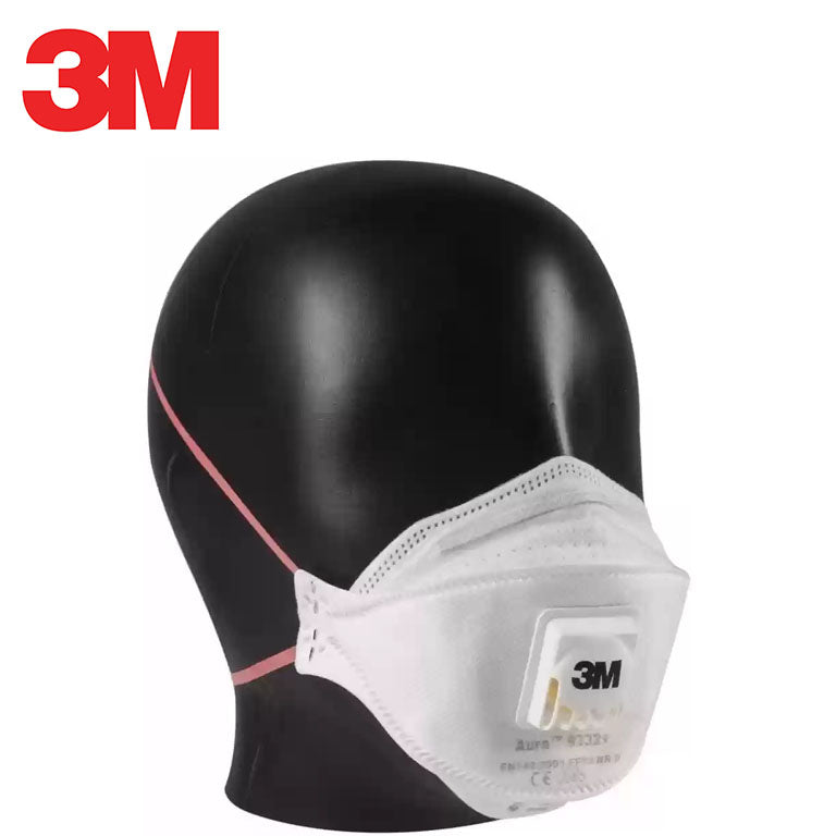 3M Aura 9332+ FFP3 Valved Disposable Particulate Respirator Mask
