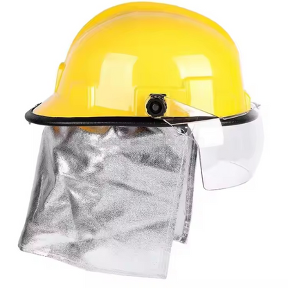 Professional Heat Resistant ABS Fireman Helmet with Protective Shield