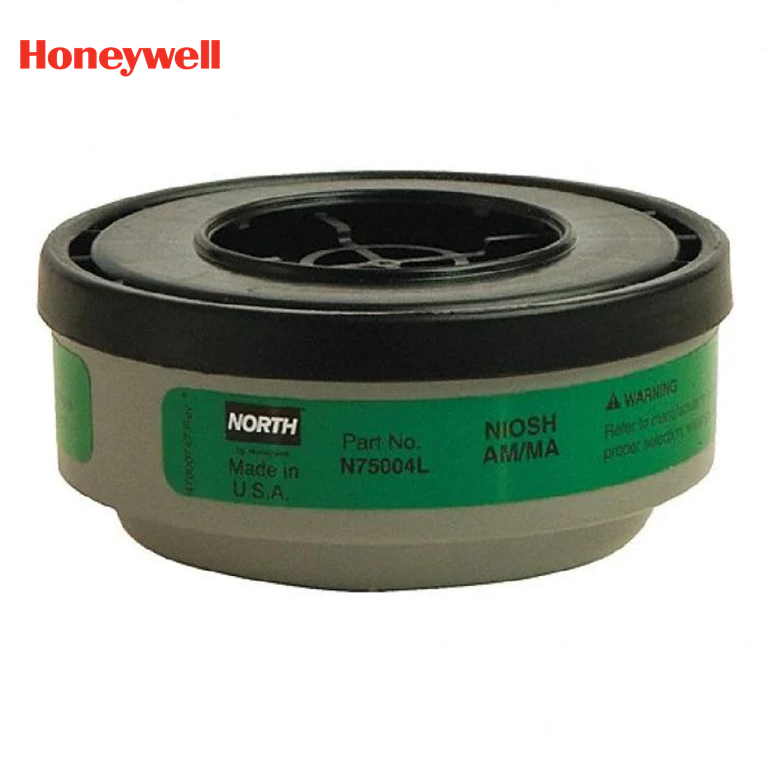 Honeywell N75004L Ammonia and Methylamine Respirator Cartridges Pack of 2