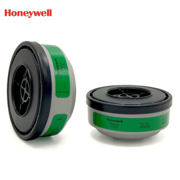 Honeywell N75004L Ammonia and Methylamine Respirator Cartridges Pack of 2