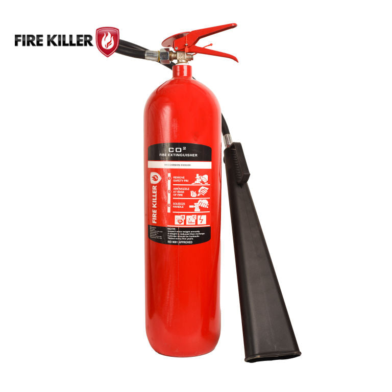 Fire Killer CO₂ 3kg Carbon Dioxide Fire Extinguisher Red