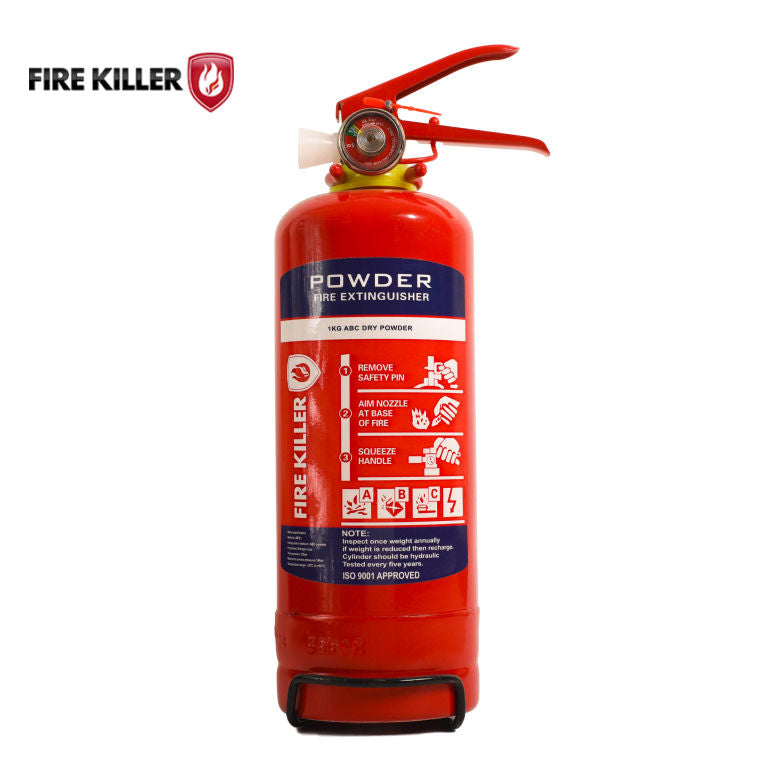 Fire Killer 1kg DCP ABC Portable Dry Powder Fire Extinguisher