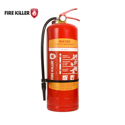 Fire Killer 9L Water Fire Extinguisher for Class A Fire Safety