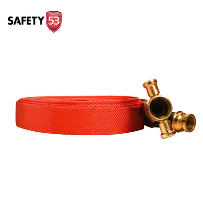 Heavy Duty 2.5 Inch Fire Hose Pipe 16 Bar 30m