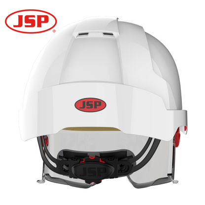 JSP EVO VISTAlens Vented Safety Helmet with Integrated Eye Protection
