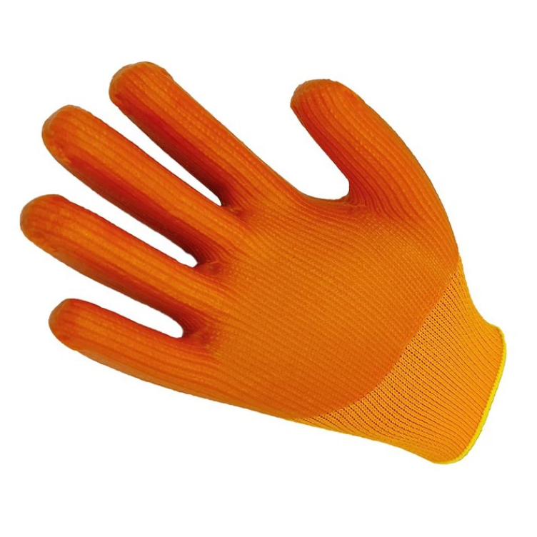 Heavy Duty PVC Half Orange #300 Winter Thermal Work Gloves
