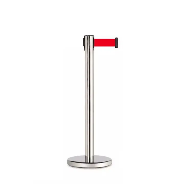 Stainless Steel Retractable Belt Barrier for Crowd Control Management