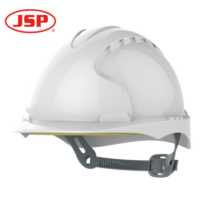 JSP EVO2 Industrial Safety Helmet with Slip Ratchet Adjustment