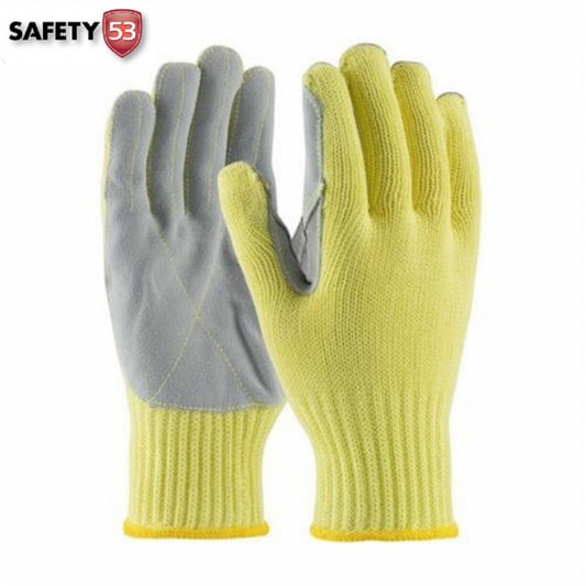 Safety 53 Kevlar Industrial Cut Resistant Heavy Duty Work Gloves
