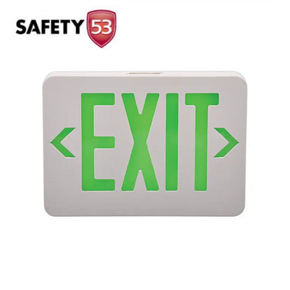 UL Listed Red LED Emergency Exit Sign with Battery Backup