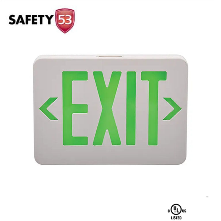 UL Listed Red LED Emergency Exit Sign with Battery Backup