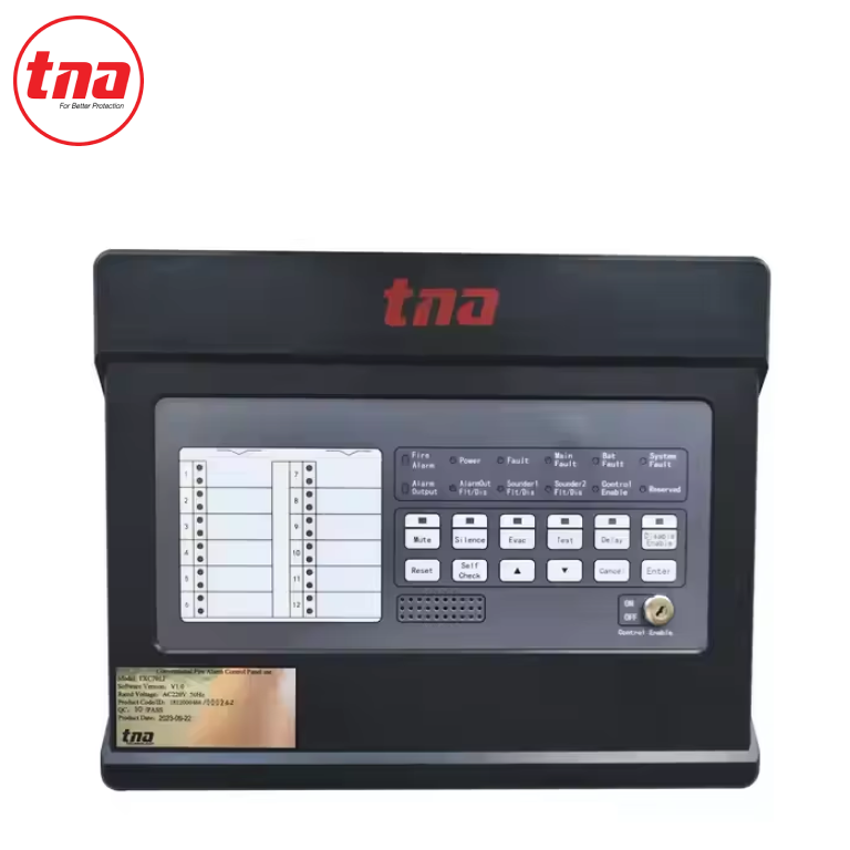 T&A TXC7001 Conventional Fire Alarm Control Panel 1 Zone Certified Safety