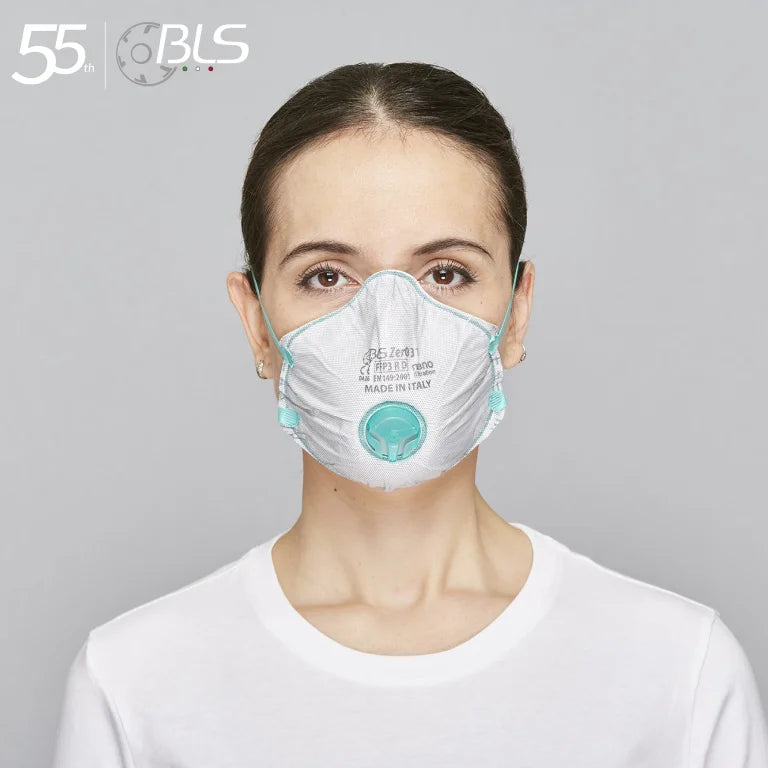 BLS Zero 33 FFP3 Valveless Respirator Mask for Maximum Filtration