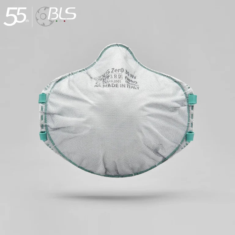 BLS Zero 33 FFP3 Valveless Respirator Mask for Maximum Filtration